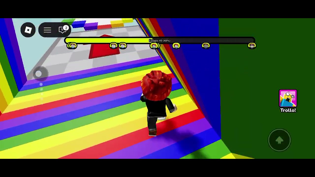 Eu jogando Roblox com a minha mãe 