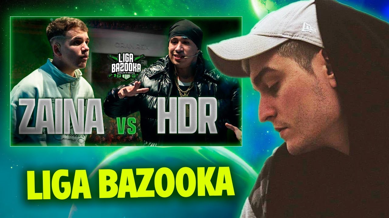 ¡INCREÍBLE BATALLA! 👌 KHAN REACCIONA A ZAINA VS HDR  #ligabazooka  j8