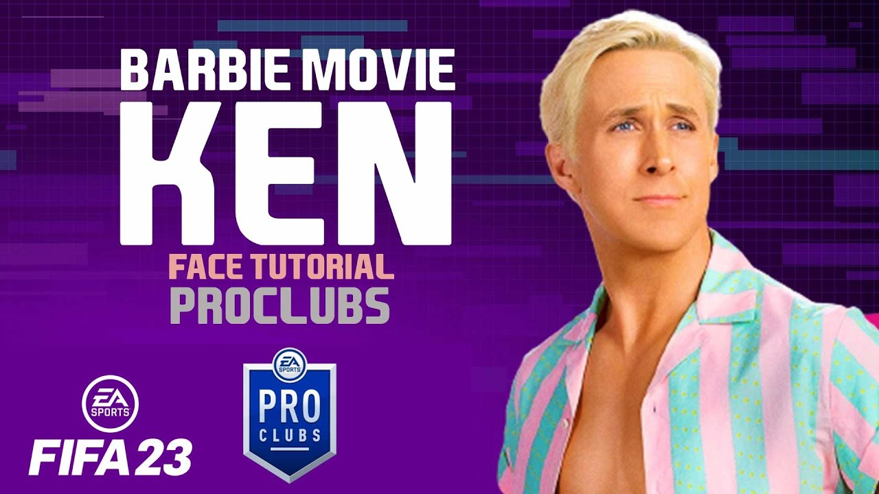 KEN BARBIE FACE FIFA 23 -  Pro Clubs Face Creation LOOKALIKE