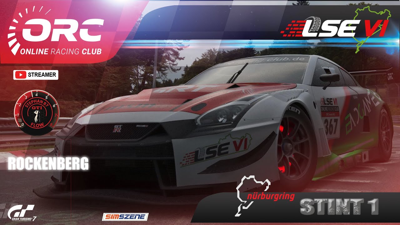 ORC | GT7 | LSE 6 |Sonntag |Stint 1|Gr.3 | 24h Nürburgring