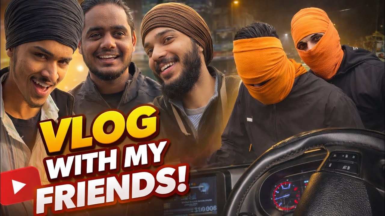 Late Night Masti With Friends | Desi Vlog