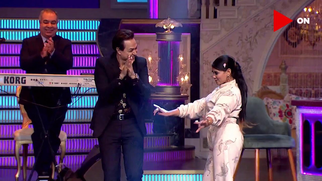 #أبلة_فاهيتا  | فقرة نارية💥 وحكيم ولعها اكتر في لعبة 