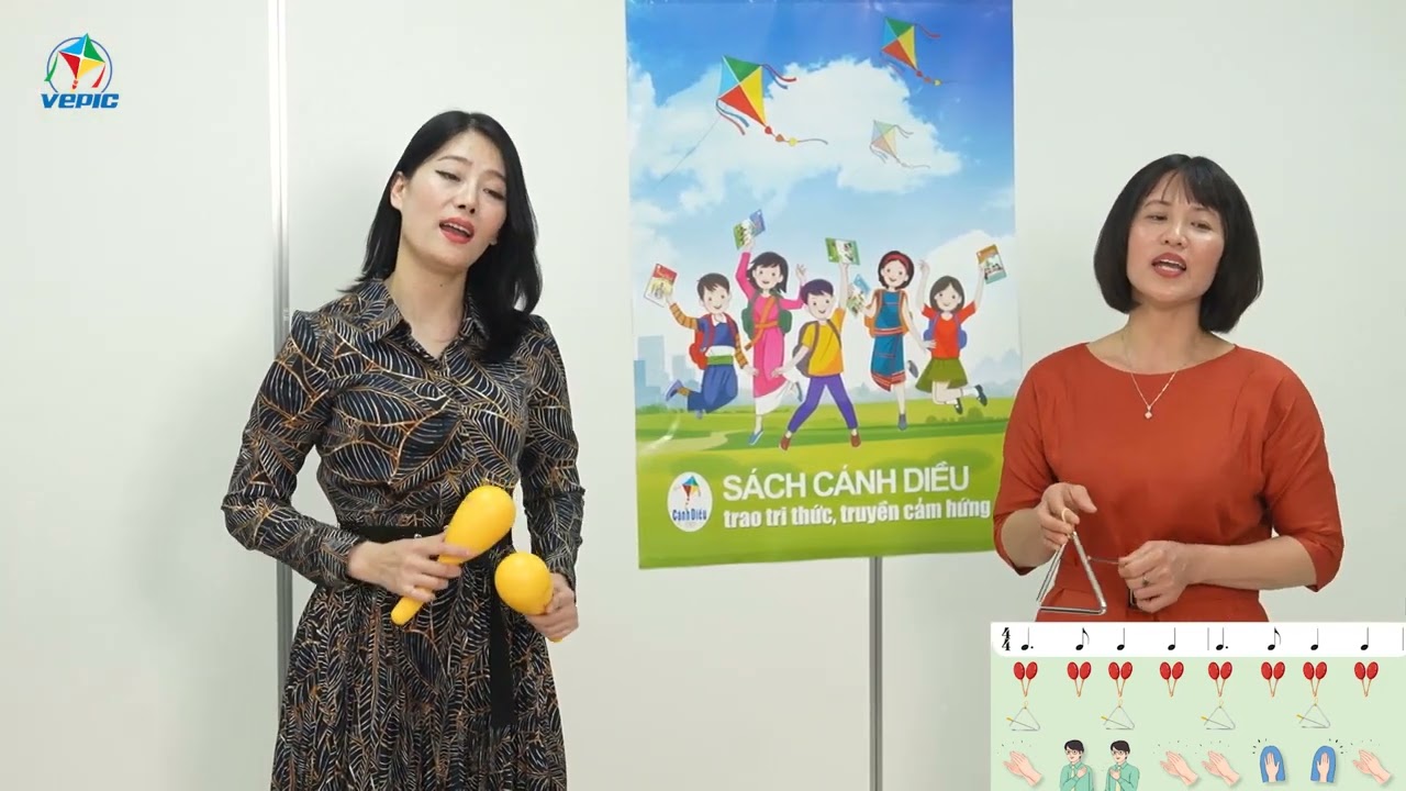 LỜI RU CỦA MẸ: đệm bằng nhạc cụ gõ và Body Percussion (Chủ đề 6 - SGK Âm nhạc 7 - Cánh diều)