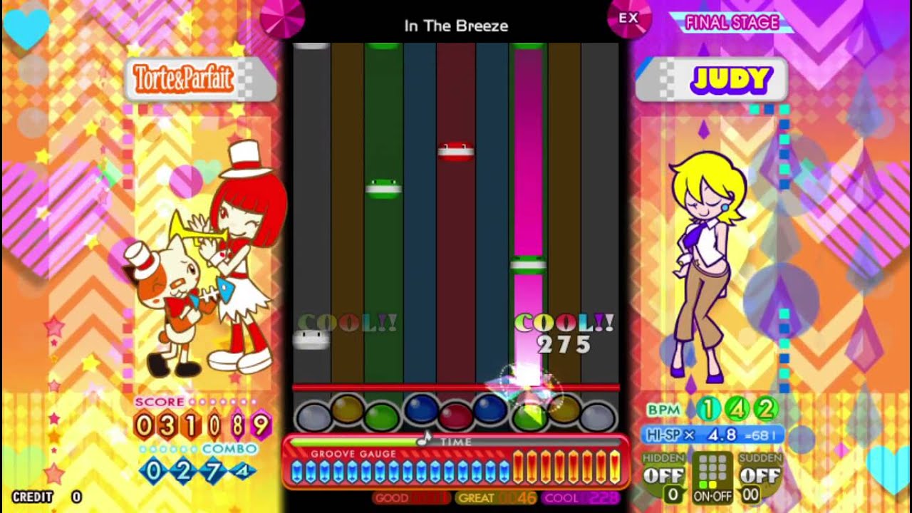 pop'n music Lapistoria - In The Breeze (EX)