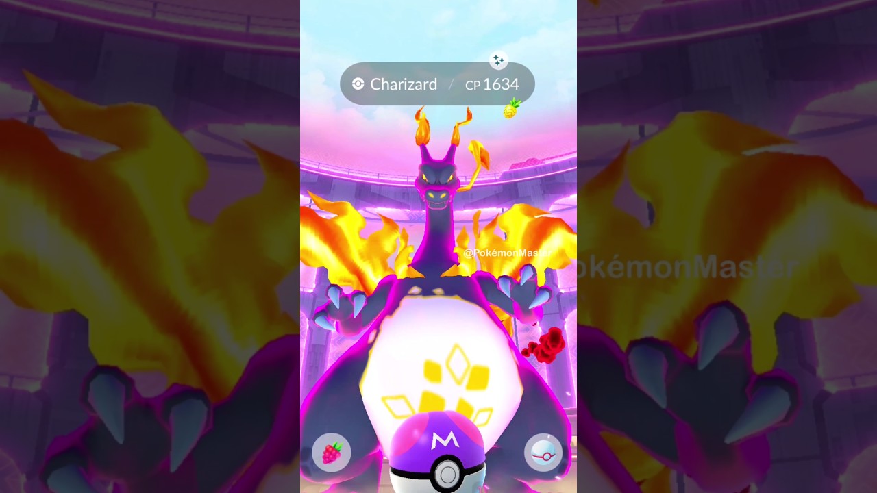 Omg! ✨ I Caught SHINY GIGANTAMAX CHARIZARD in Pokemon GO.
