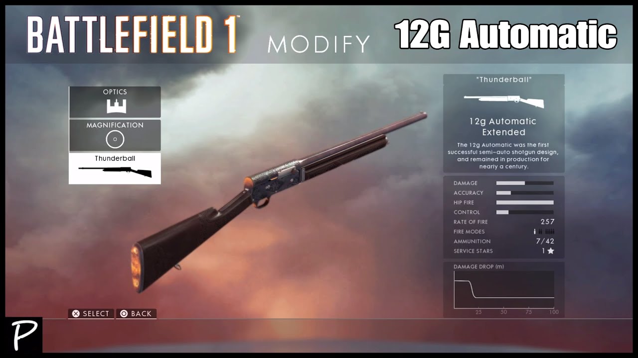 Battlefield 1: 12G Automatic