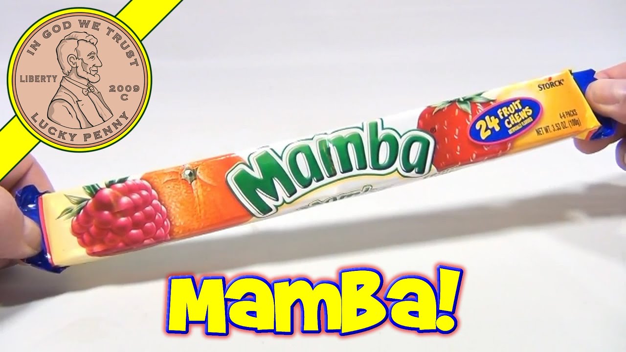 Mamba Fruit Chews, Storck Candy - Compared to a Starburst and Hi-Chew