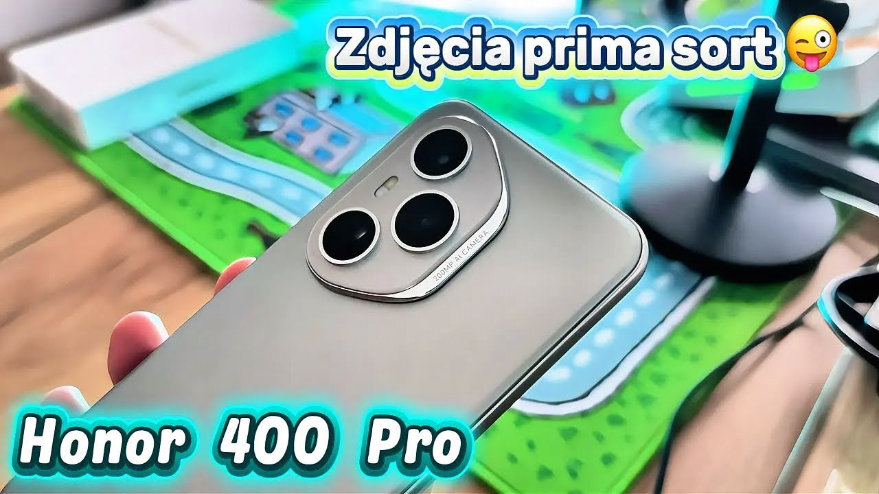 Honor 400 Pro to dobry średniak ze świetnym aparatem 📸