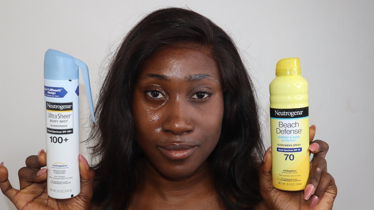 Neutrogena Ultra Sheer vs. Neutrogena Beach Defense Sunscreen