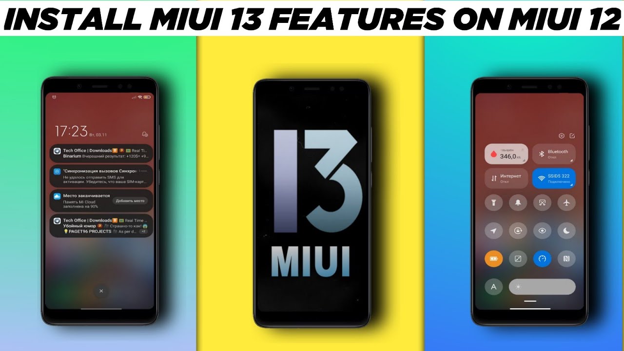 Install MIUI 13 UI,Power menu and amazing Ringtones on Any Xiaomi device Ft.Note 5 Pro