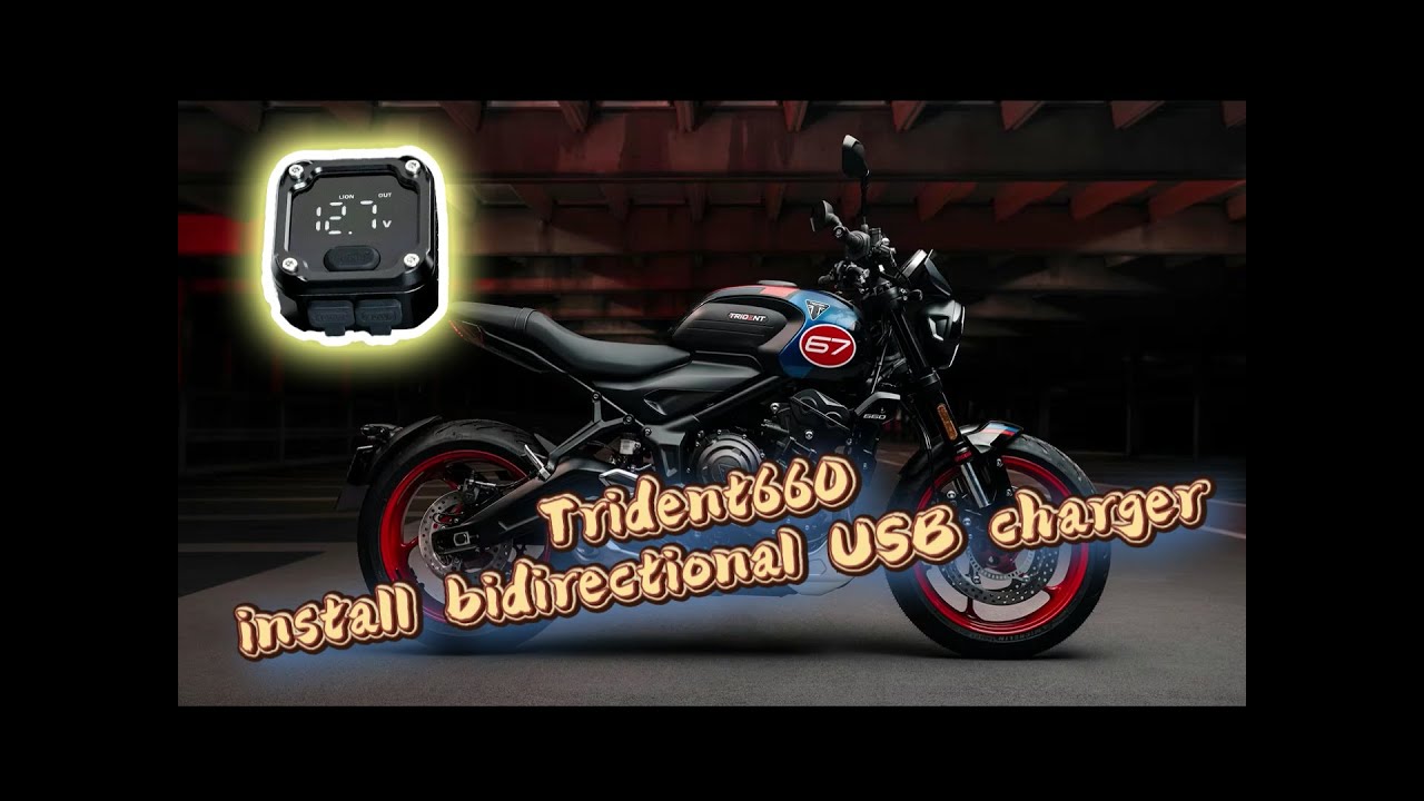 Install bidirectional USB charger on trident 660