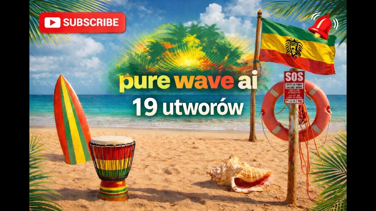 90 MINUT REGGAE VIBES ☀️ Chillout Mix 2026 | Pure Wave AI | Autorskie Teksty 🌊
