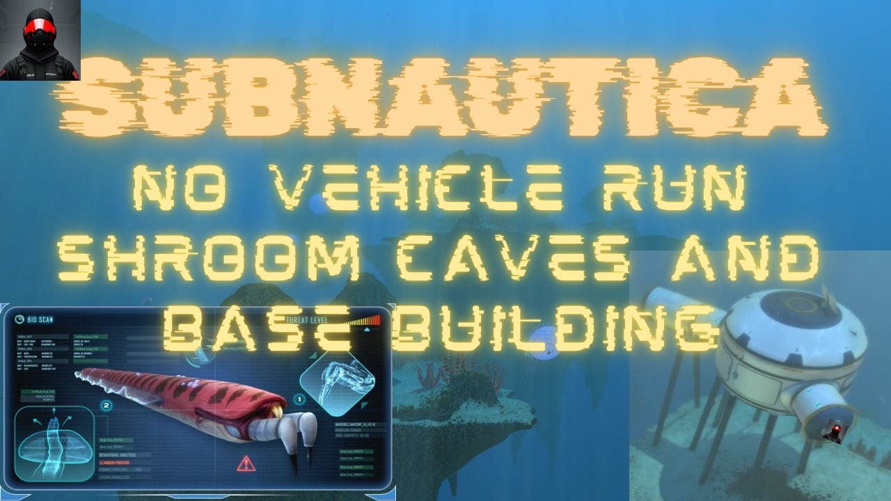 Building Our Base and Drowning | Subnautica no Vehicle Playthrough