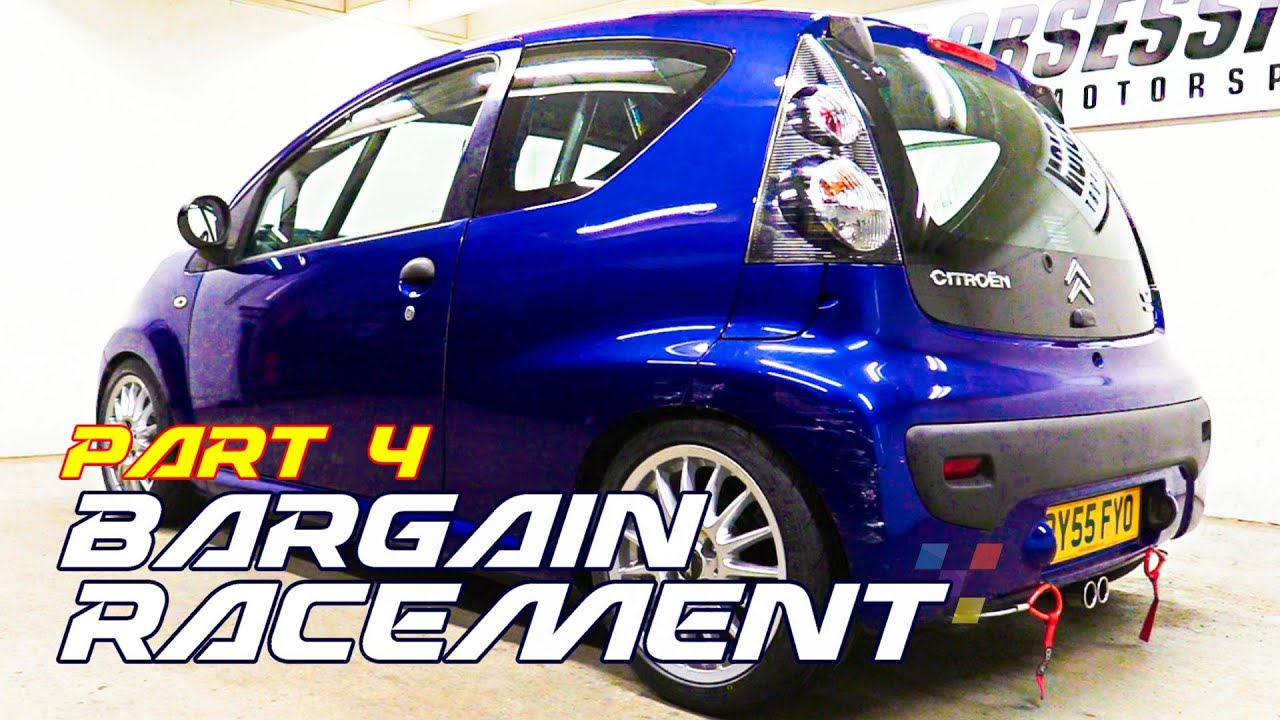 Part 4 - Building an £850 hatchback into a competitive race car.