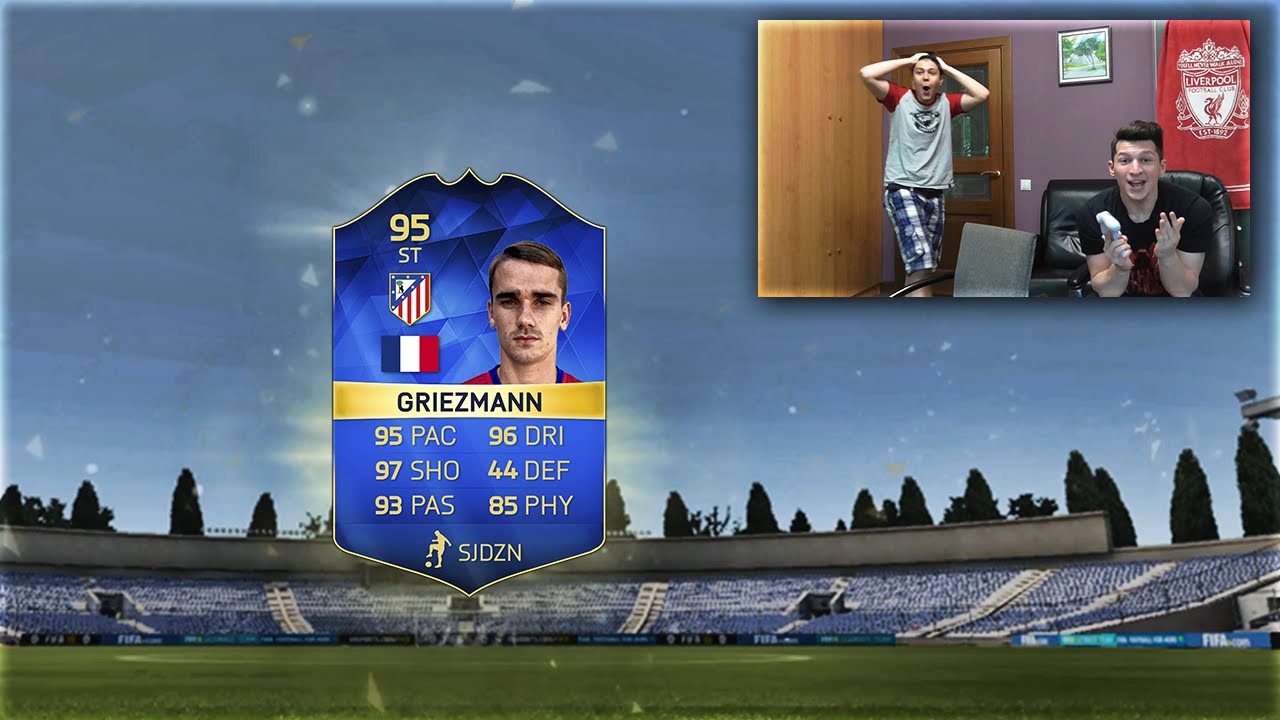 ТОТС ГРИЗМАНН 95 В ПАКЕ | TOTS GRIEZMANN 95 IN A PACK | FIFA 16
