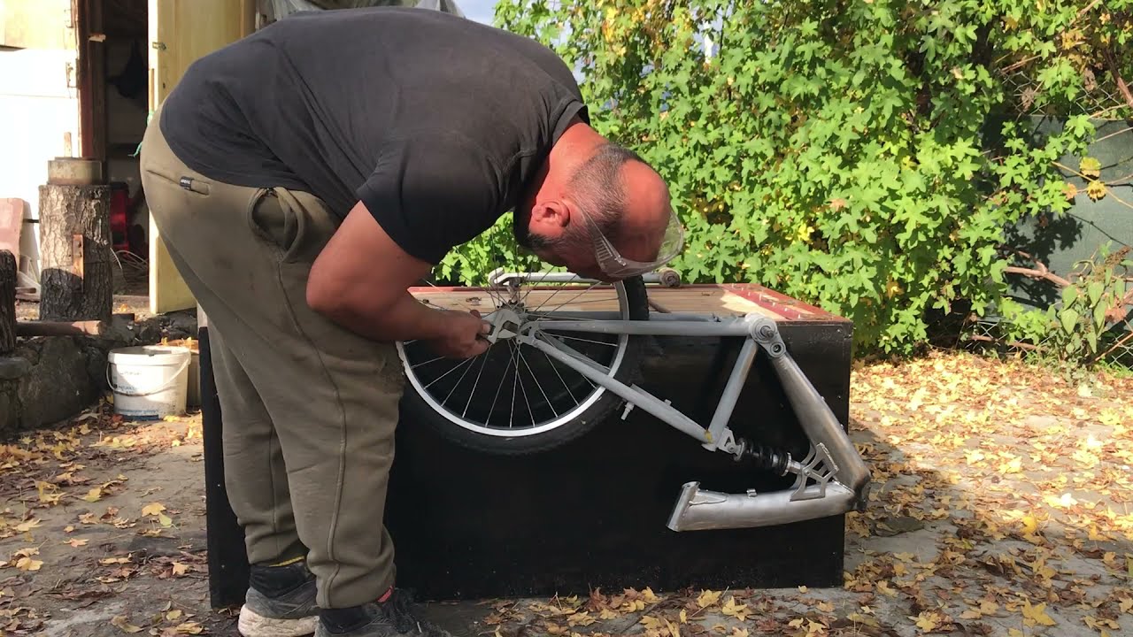 Motosiklet römorku yaptım 350 tl ye