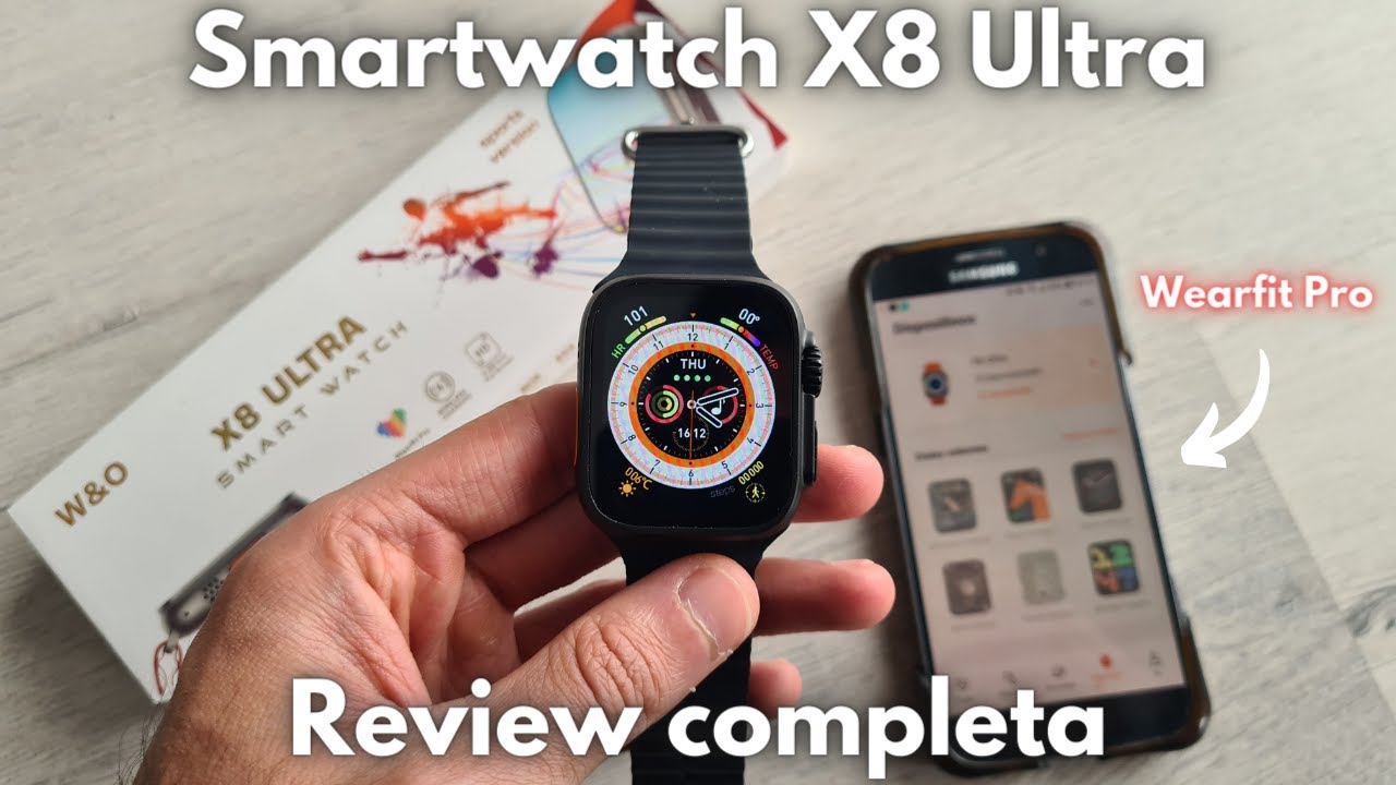✅️ Smartwatch X8 Ultra | Características y Configuración COMPLETA | Wearfit Pro