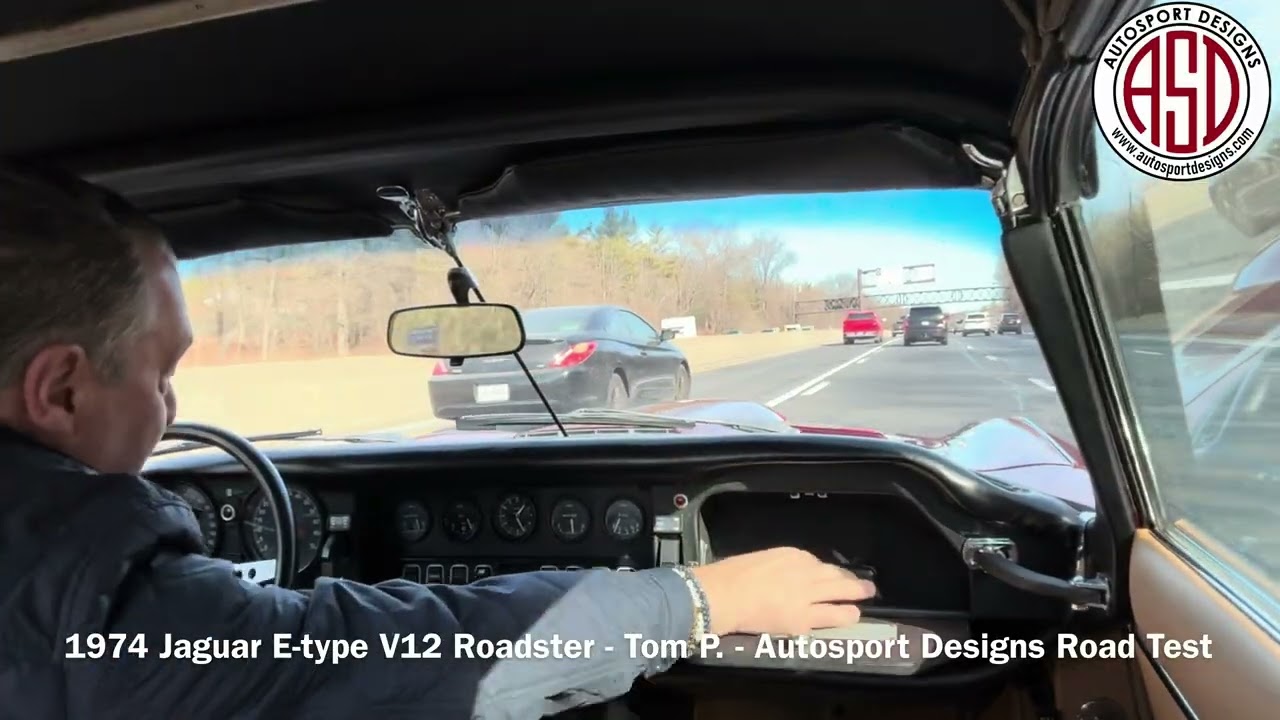 1974 Jaguar E-type V12 Roadster - Tom P. - Autosport Designs Road Test