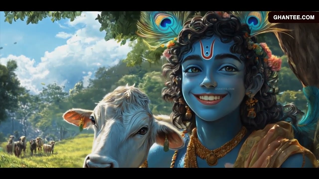🥰 The life of Krishna | A Beautiful ai video 2024
