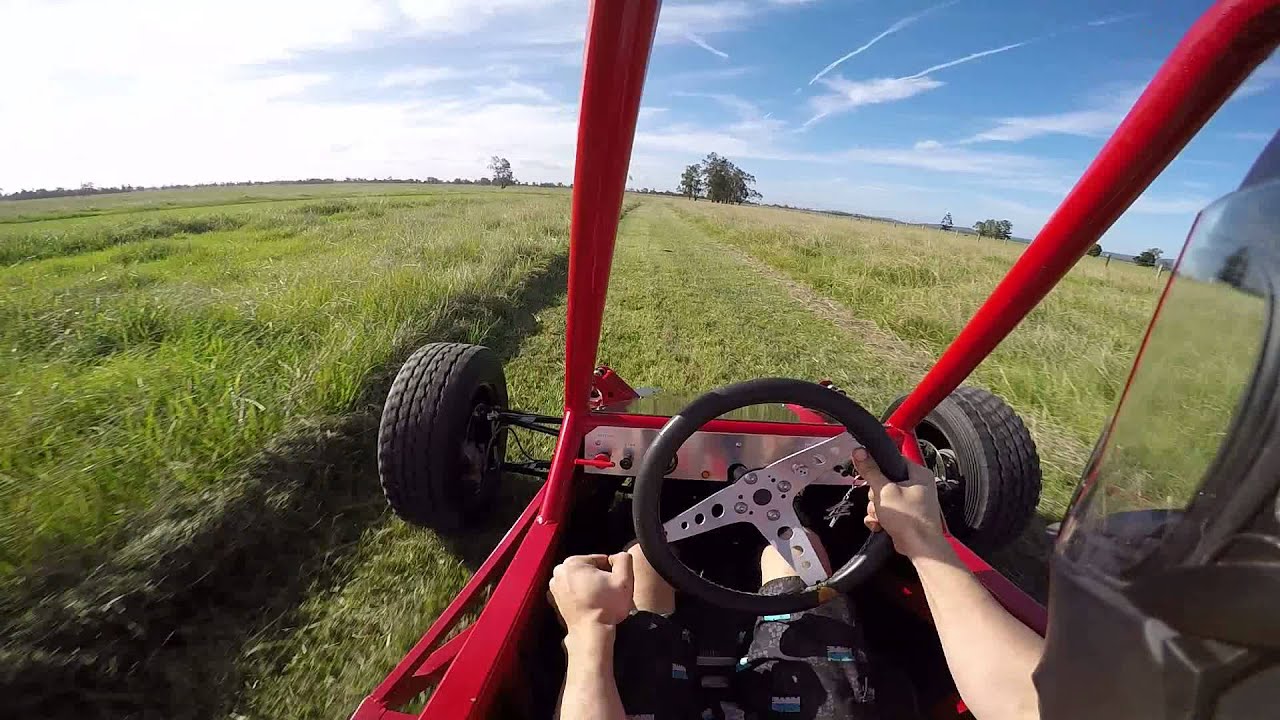 Suzuki Hayabusa off road Buggy lap go pro on board