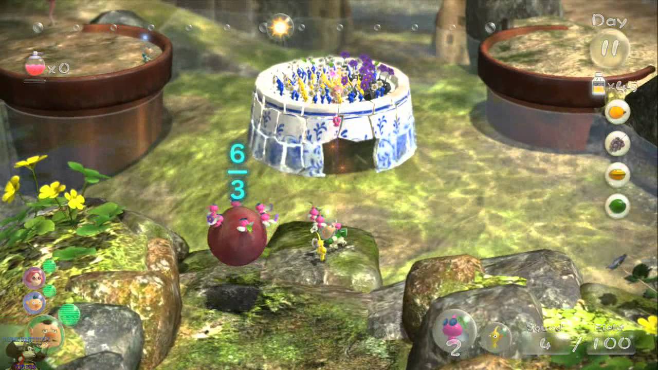 Pikmin 3 - Day 11 - Garden of Hope - All Remaining Fruit