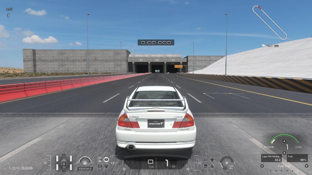 Gran Turismo 7 PS5: Mitsubishi Lancer Evolution V GSR Top Speed Run