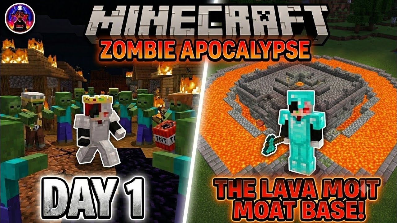 🧟 Minecraft: I Survived 100 Days in a Zombie Apocalypse Pat