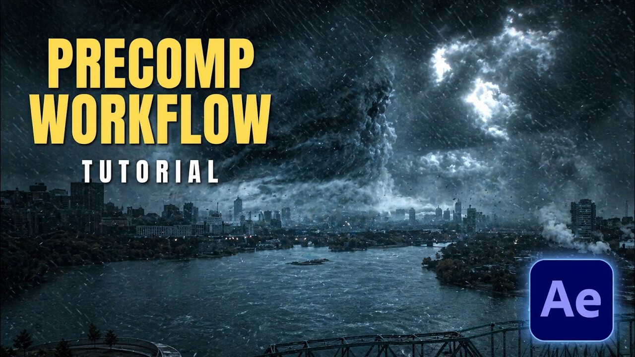 The Precomp Workflow I Use to Stay Organized in After Effects