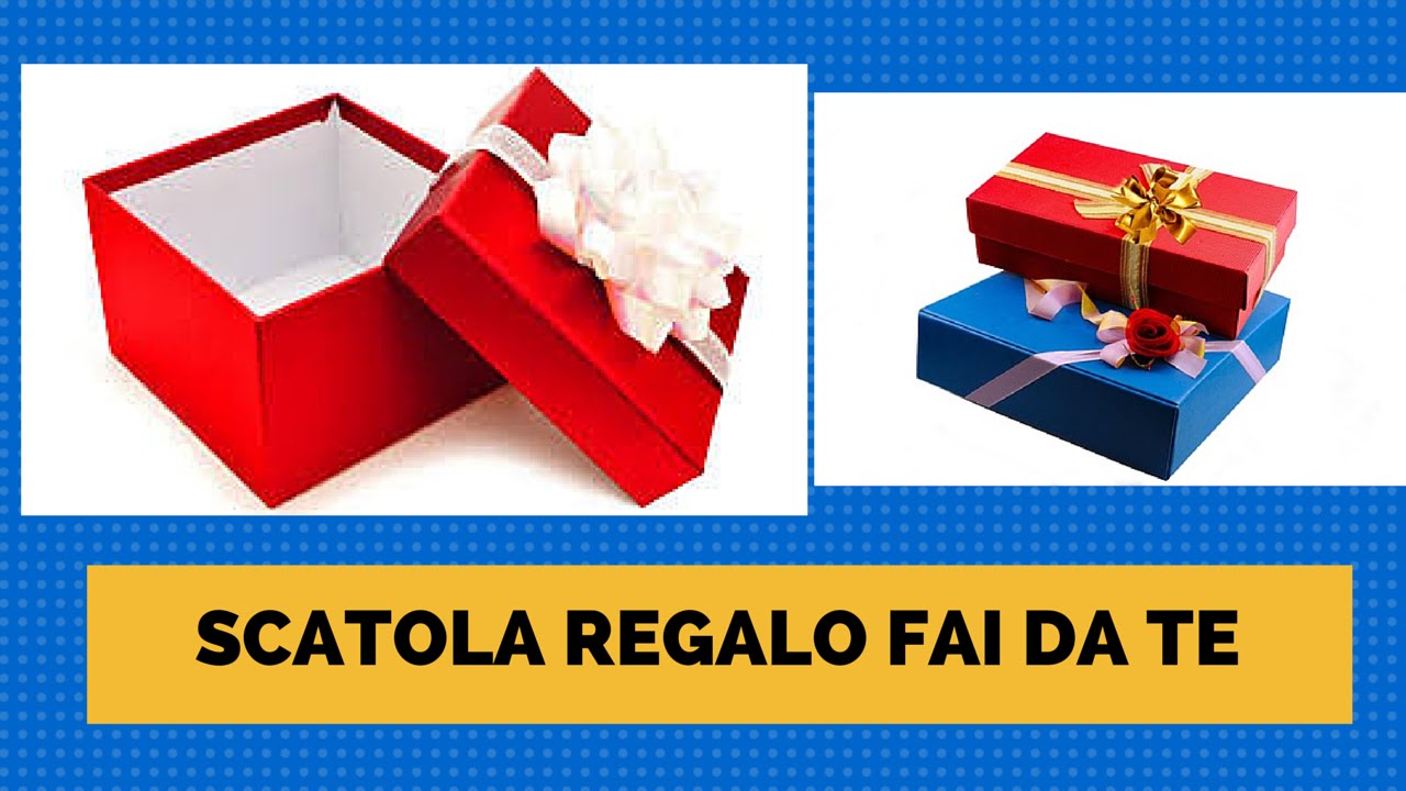 Come Fare una Scatola Regalo (Origami Gift Box)