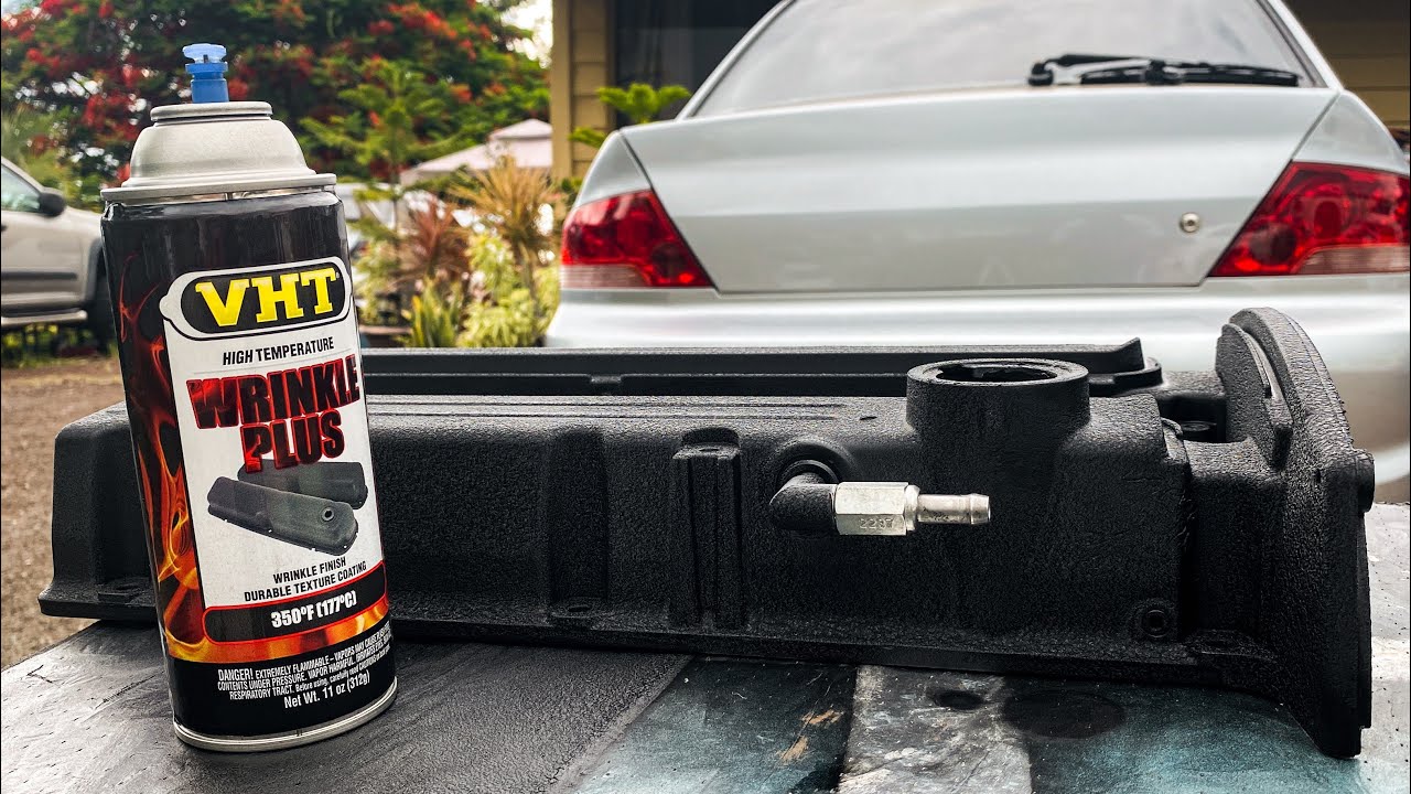 Attempt To Make A Perfect Wrinkle Black Valve Cover