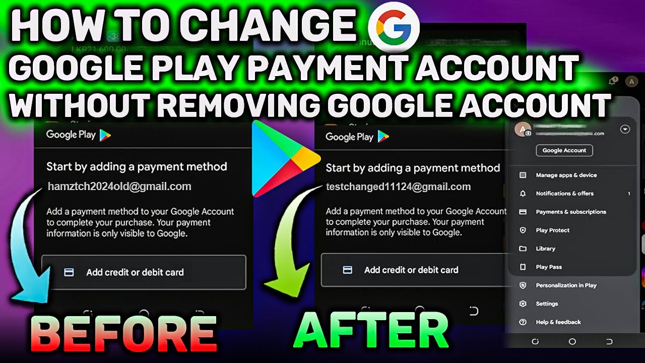 How To Change Payment Account On Google Play Without Removing Account 2026 | Change Payment Method