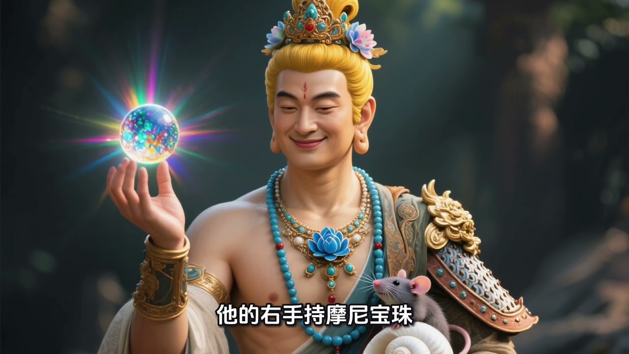 黄财神作为五姓财神之首，他不仅是信徒们供奉的重要护法，背后更融合了慈悲与智慧