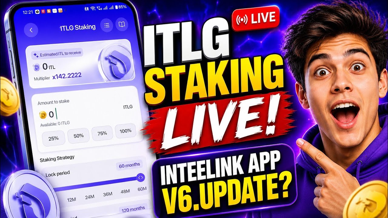 Interlink Network App ITLG STAKING Update |Interlink V6 Update |Interlink ITLG Migration Update