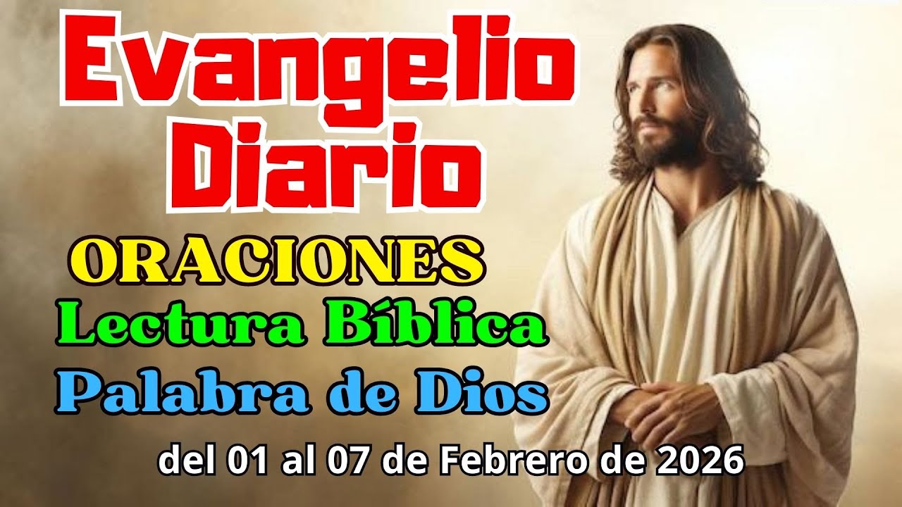 Ten Fe inquebrantable en Dios🙏| Palabra de Dios, Oraciones y Lecturas Bíblicas Evangelio Diario📖