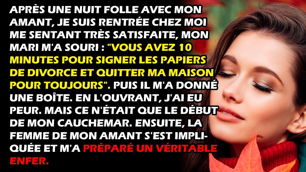 Ma femme infidèle m'a demandé d'ouvrir notre mariage. J'ai refusé, alors elle m'a trompé.