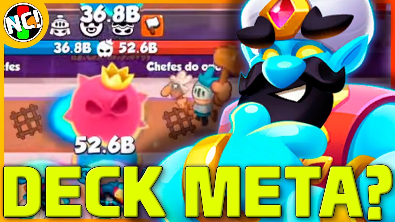 GÊNIO ESTÁ FORTE!!! | Rush Royale | Gameplay português PT-BR