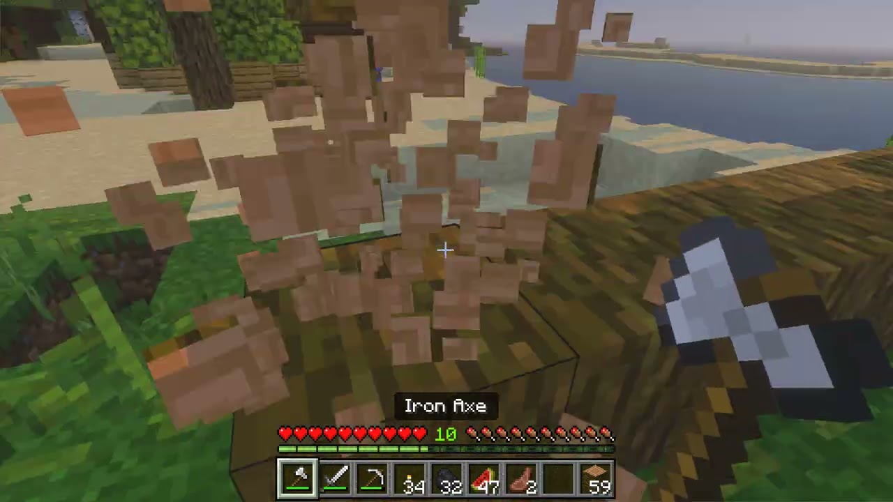 Minecraft: The EPIC Realm episode 7: Making treehouse