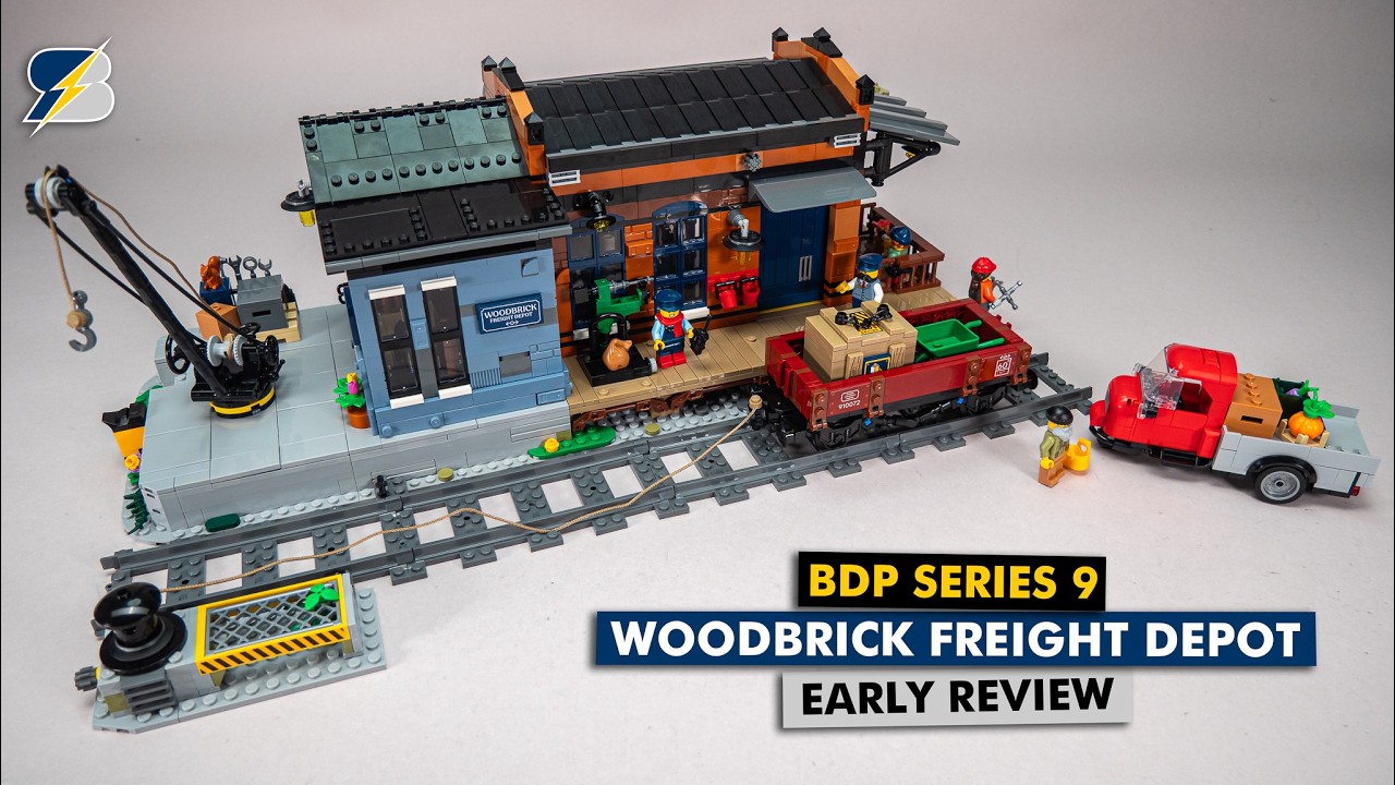 BDP Series 9: Woodbrick Freight Depot by Mind the Brick - Early Review