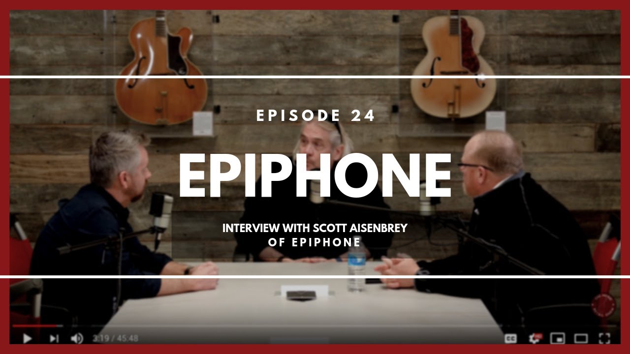 Interview:  Scott Aisenbrey of Epiphone