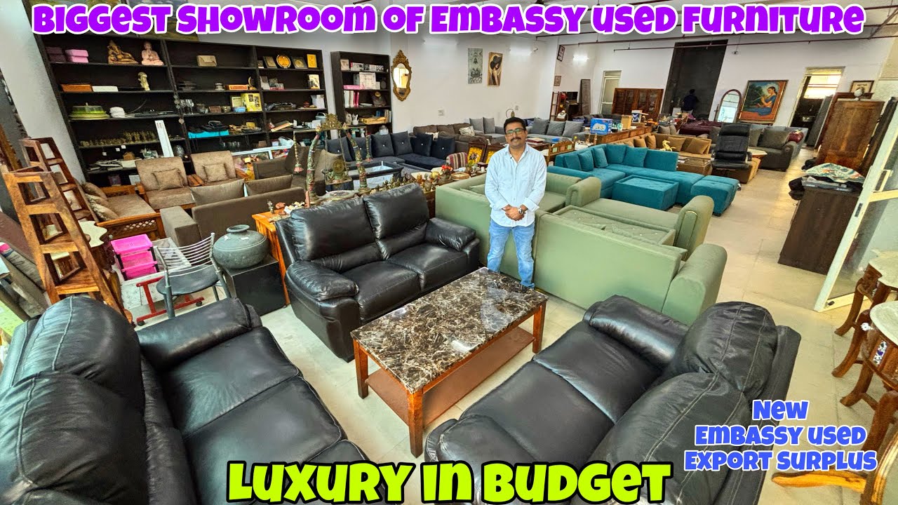 Biggest Showroom of Embassy Used Furniture | Cheapest Second Hand Furniture #furniture #homedecor 