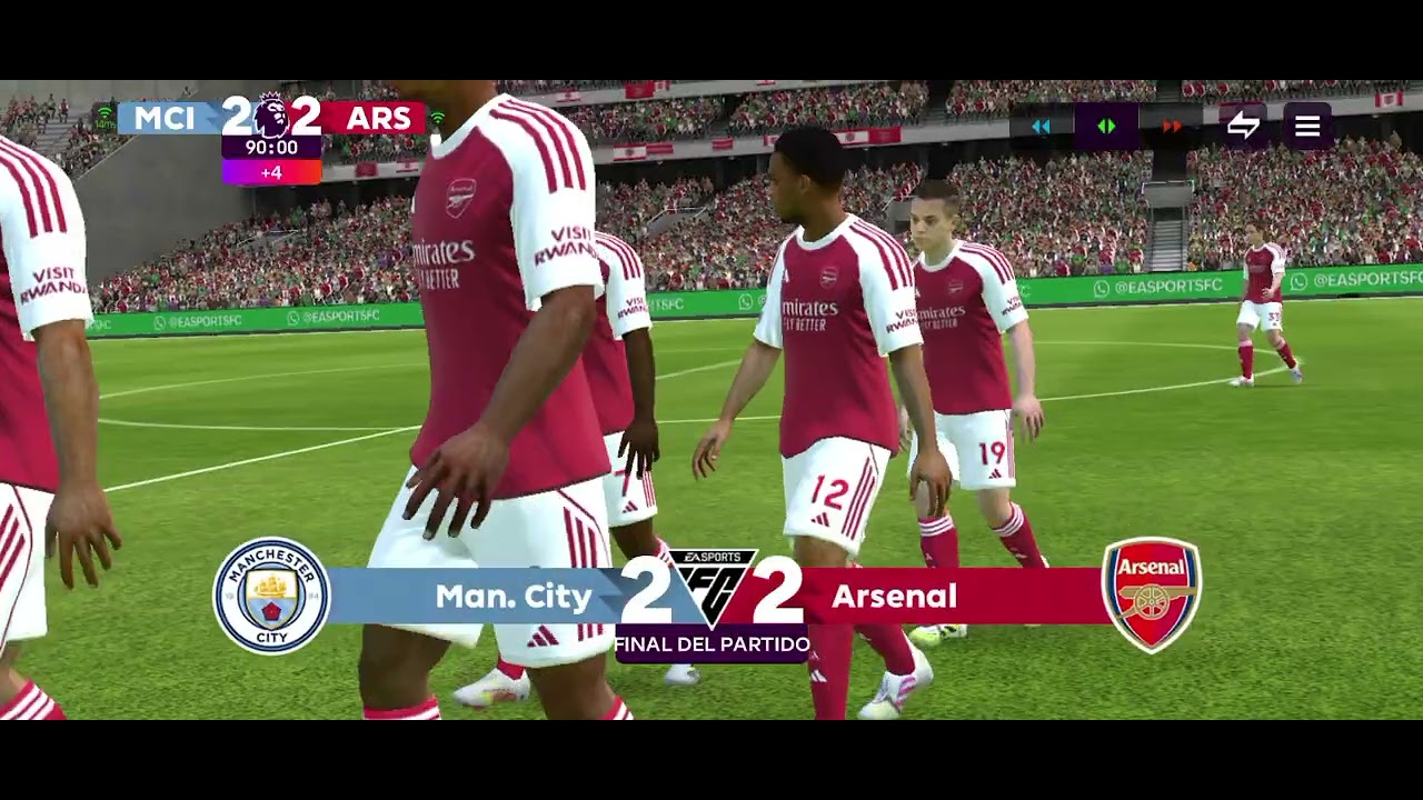 ¡!PARTIDAZOO!¡ MANCHESTER CITY 3(3)-3(1) ARSENAL