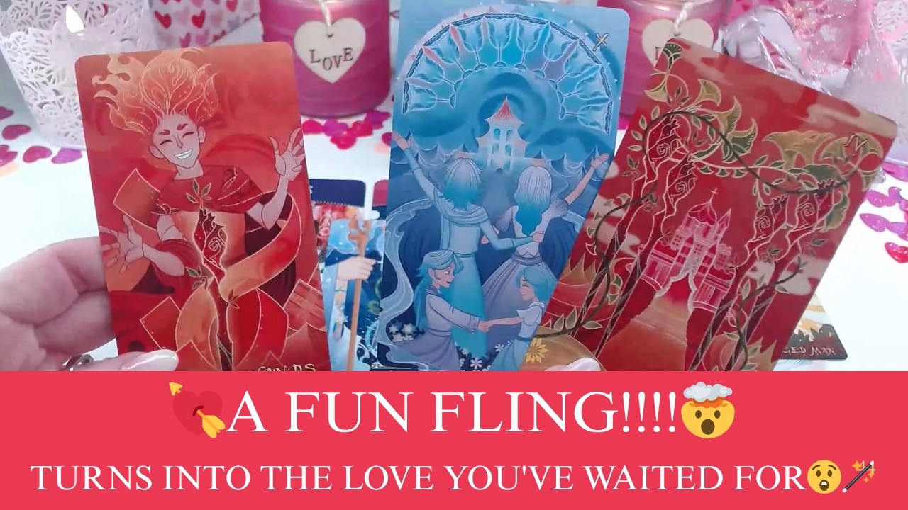 💘A FUN FLING!!!!🤯TURNS INTO THE LOVE YOU'VE WAITED FOR😲🪄 COLLECTIVE LOVE TAROT READING💓✨
