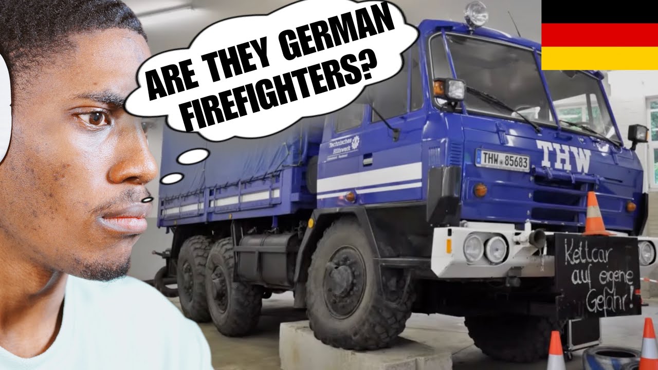 American Reacts to German Federal Agency Urgently Responding (German Firefighters?)