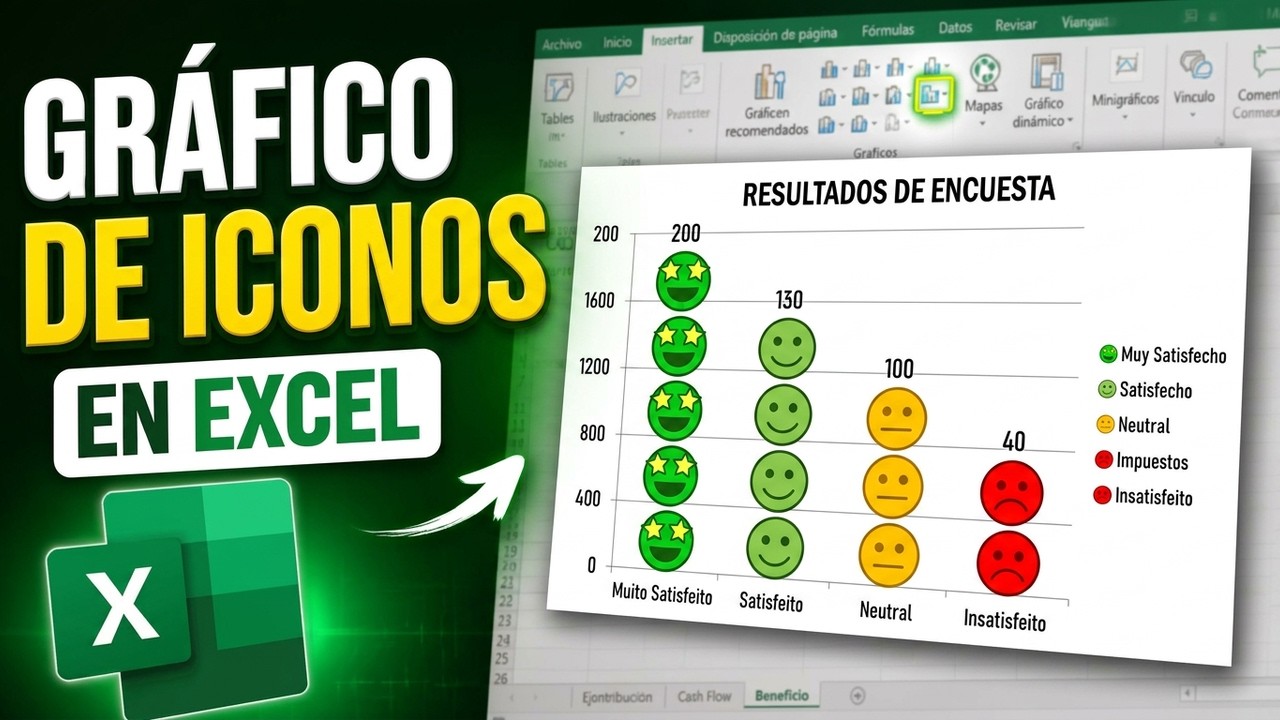 GRÁFICO DE ICONOS en Excel 📊👤