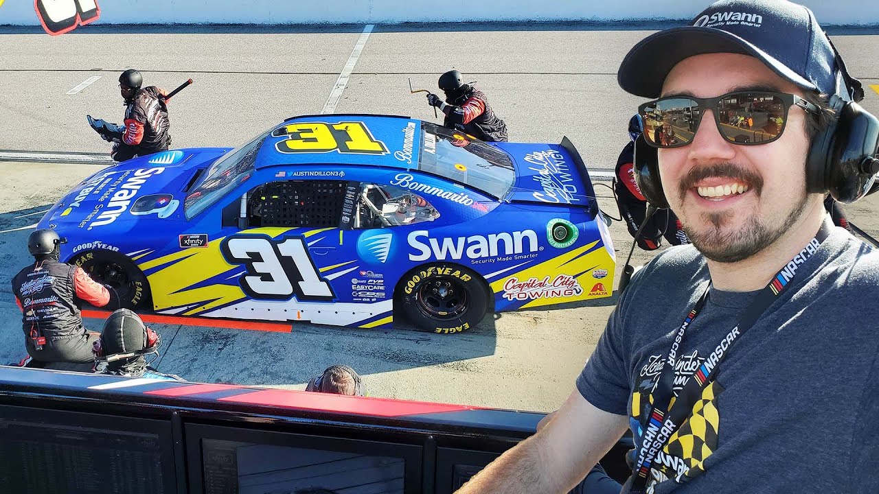 Behind-The-Scenes with a NASCAR Team on Race Day!
