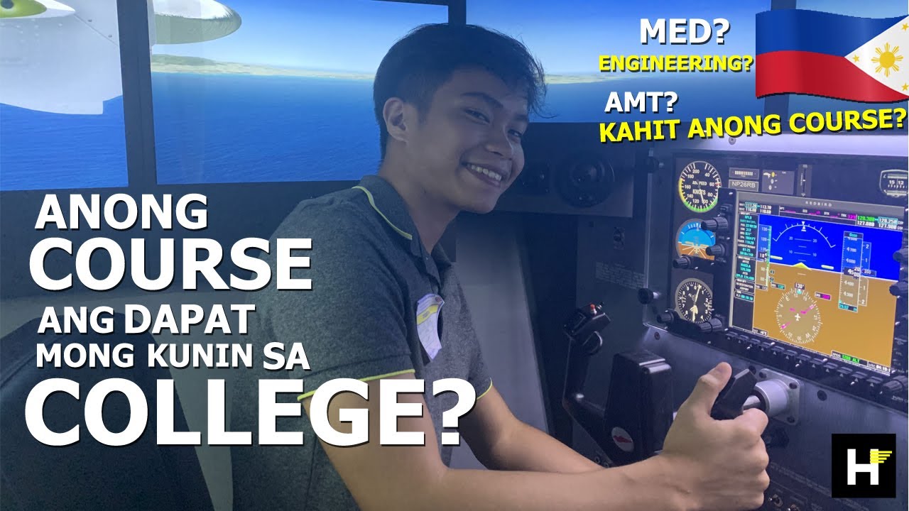 What college course should you take to become a Pilot in the Philippines? || COLLEGE COURSES GUIDE