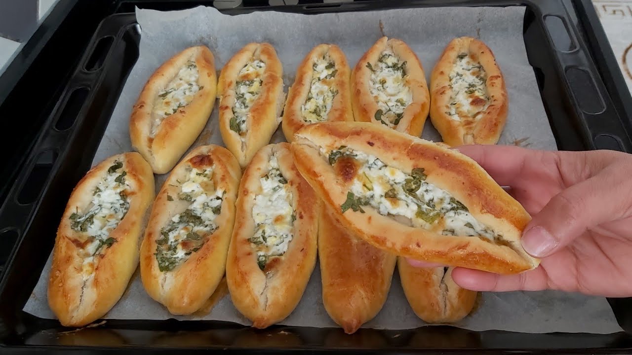 ANINDA TÜKENDİ👌PİDE TADINDA PEYNİRLİ SANDAL POĞAÇA 👌