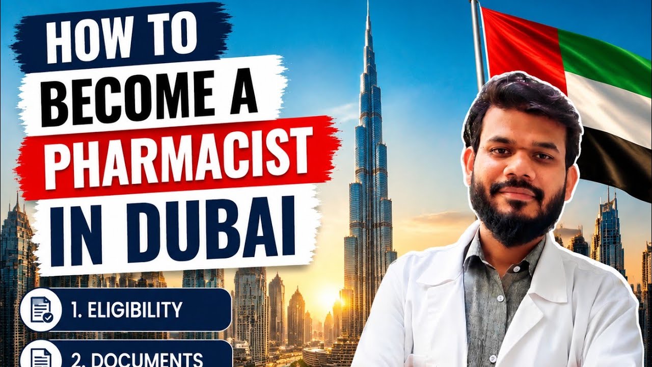 How to Become a Pharmacist in Dubai 🇦🇪 | Complete DHA License Process | Hindi