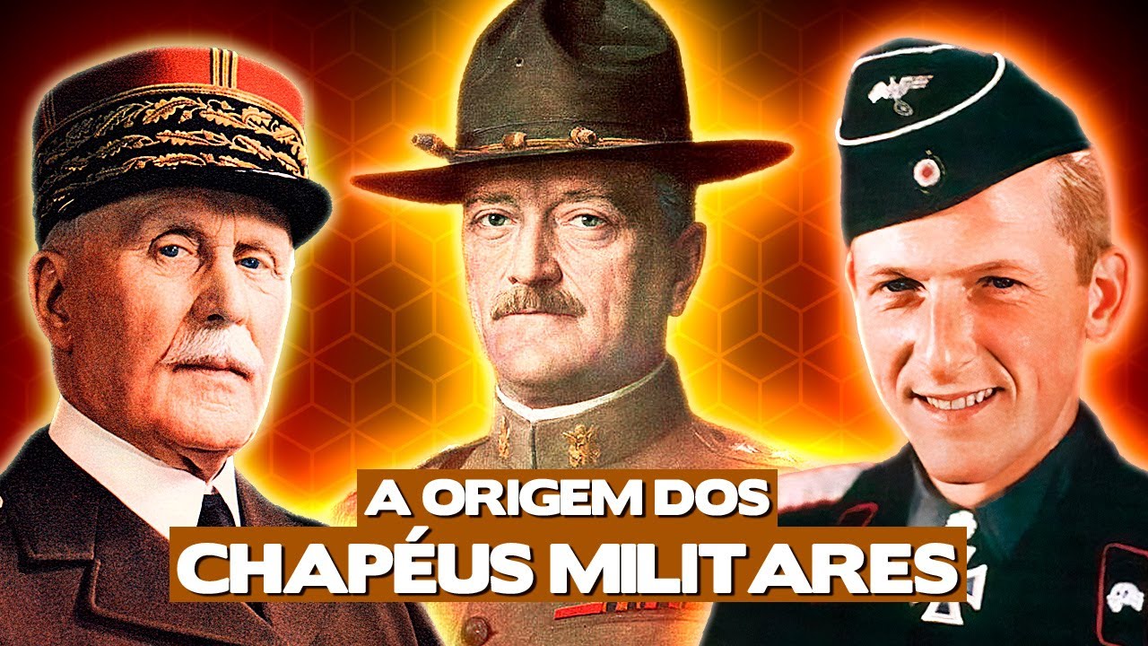 Qual a origem dos mais famosos CHAPÉUS MILITARES (Campaign Hat, Bibico, Kepi)