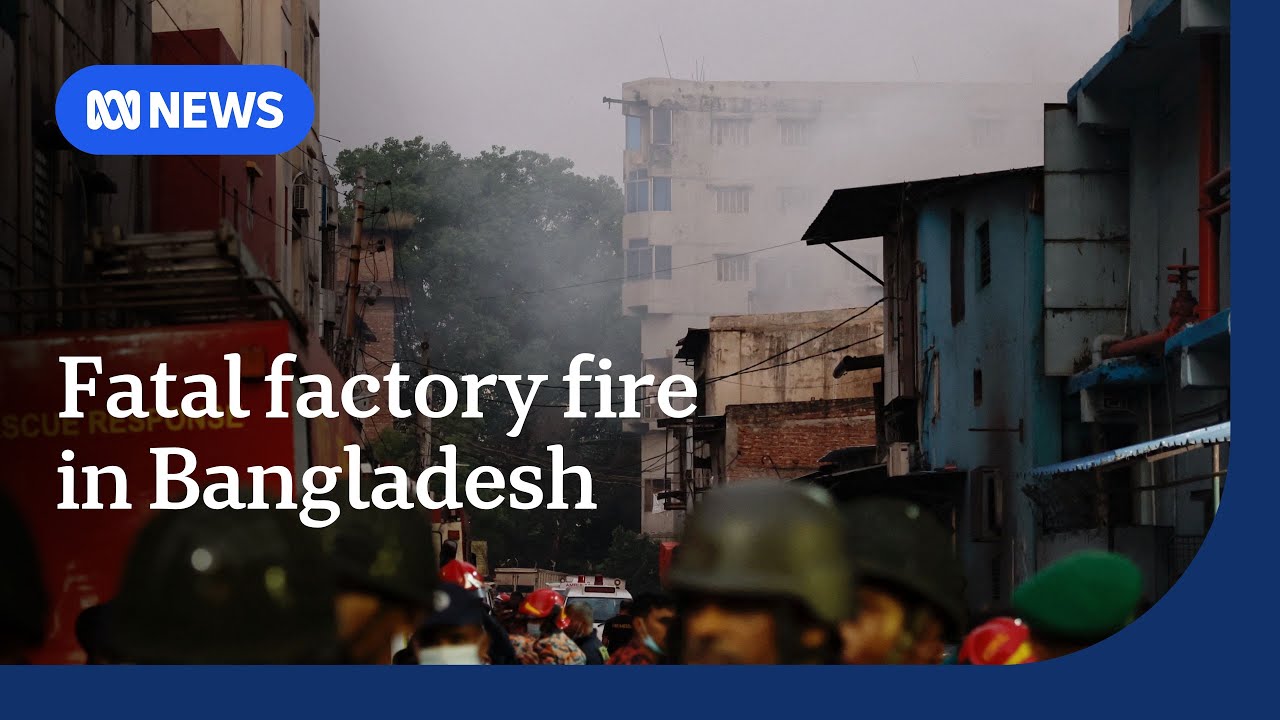 Garment factory fire kills at least 16 in Bangladeshi capital Dhaka | ABC NEWS